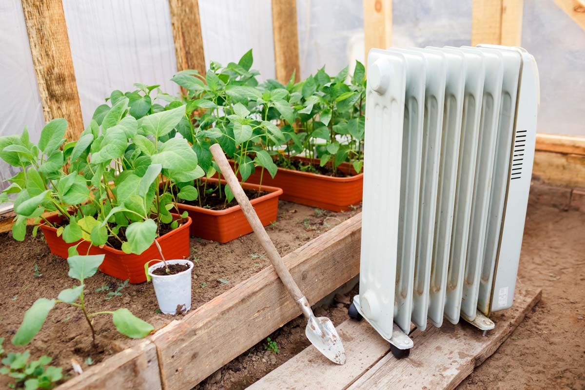 Greenhouse Heater - Oil Radiator