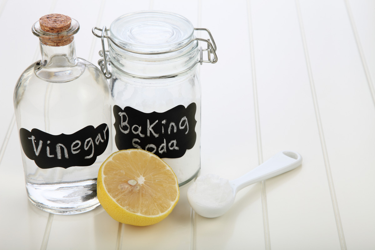 Vinäger Bakpulver och Citron